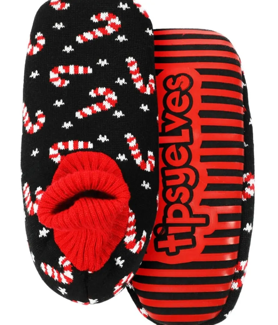 Candy Cane Lane Slipper Socks