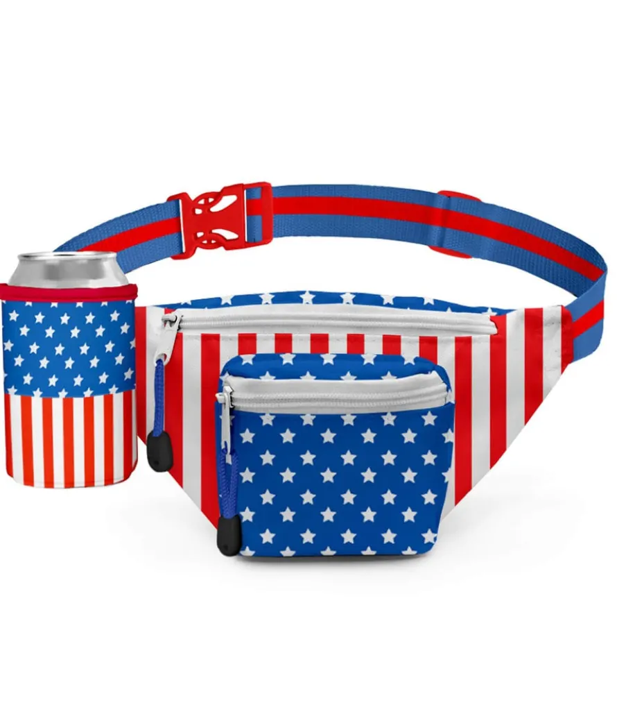 Freedom Fanny Pack w/ Drink Holder