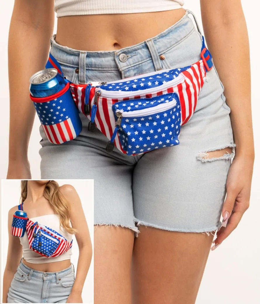 Freedom Fanny Pack w/ Drink Holder