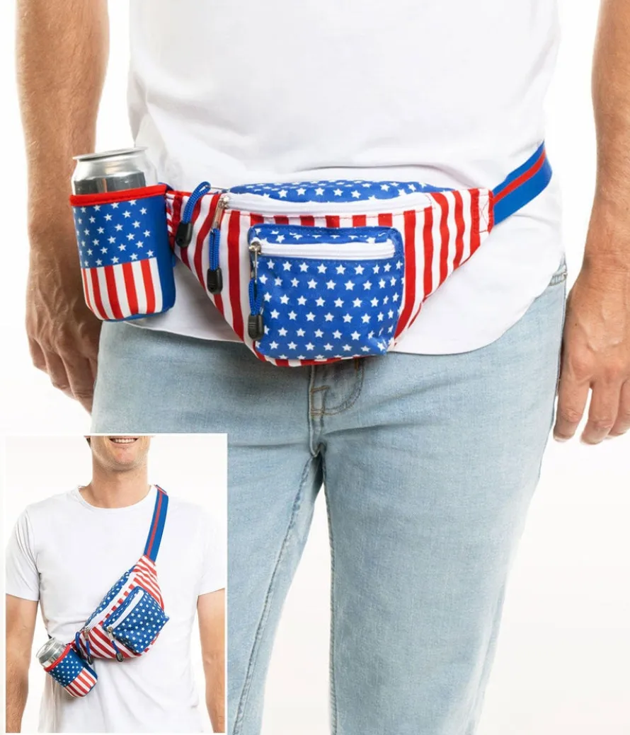Freedom Fanny Pack w/ Drink Holder