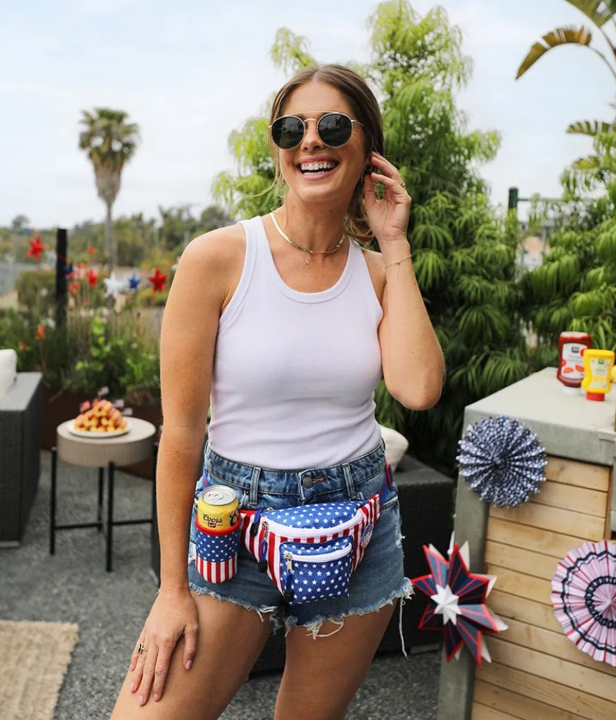 Freedom Fanny Pack w/ Drink Holder
