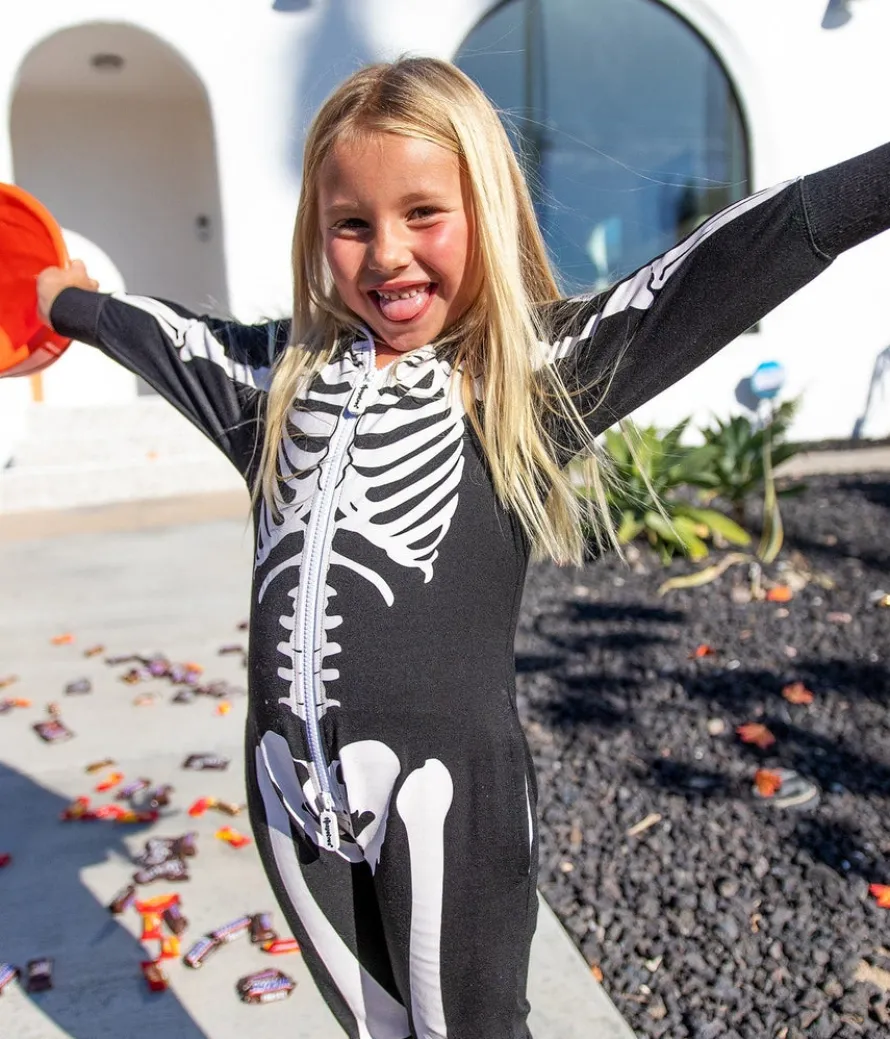 Girl's Skeleton Costume