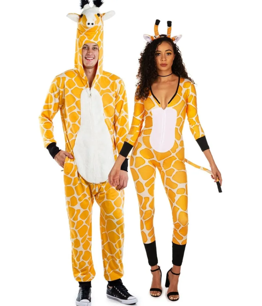 Matching Giraffe Couples Costumes