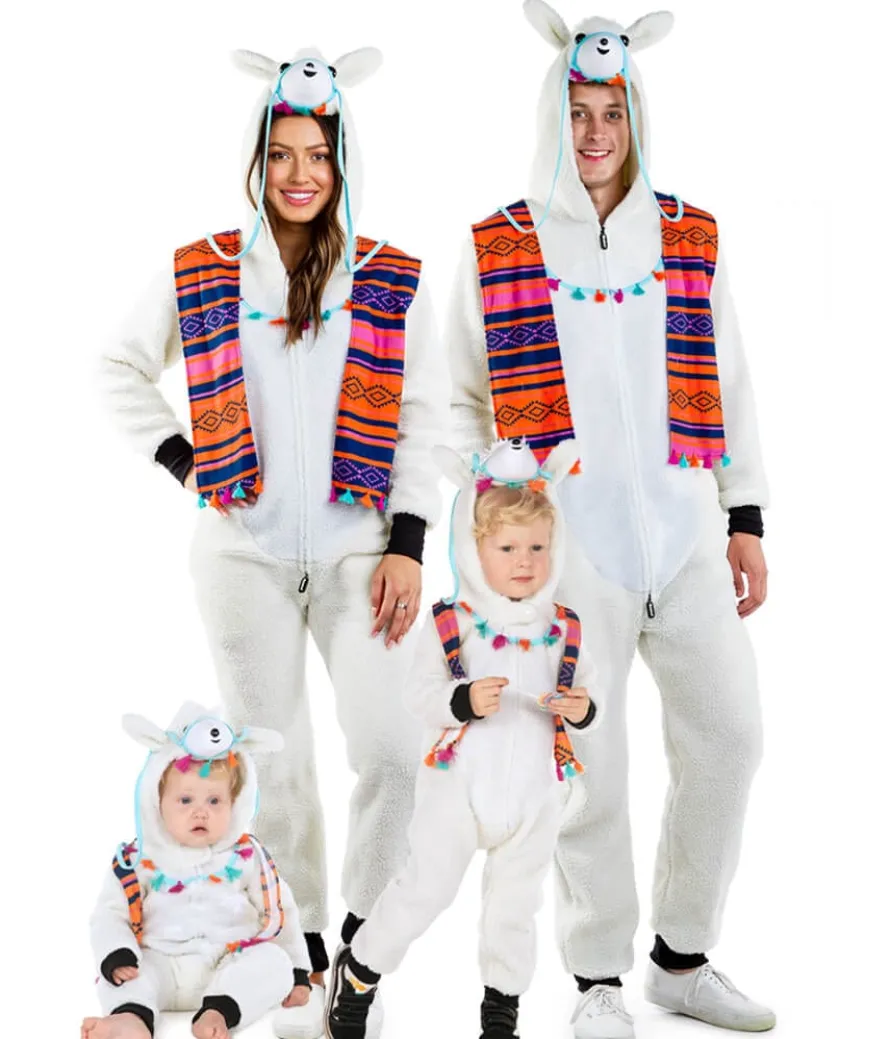 Matching Llama Family Costumes