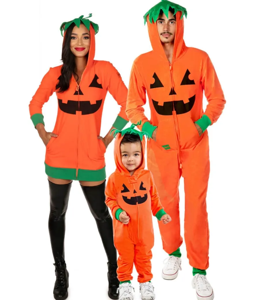 Matching Pumpkin Family Costumes