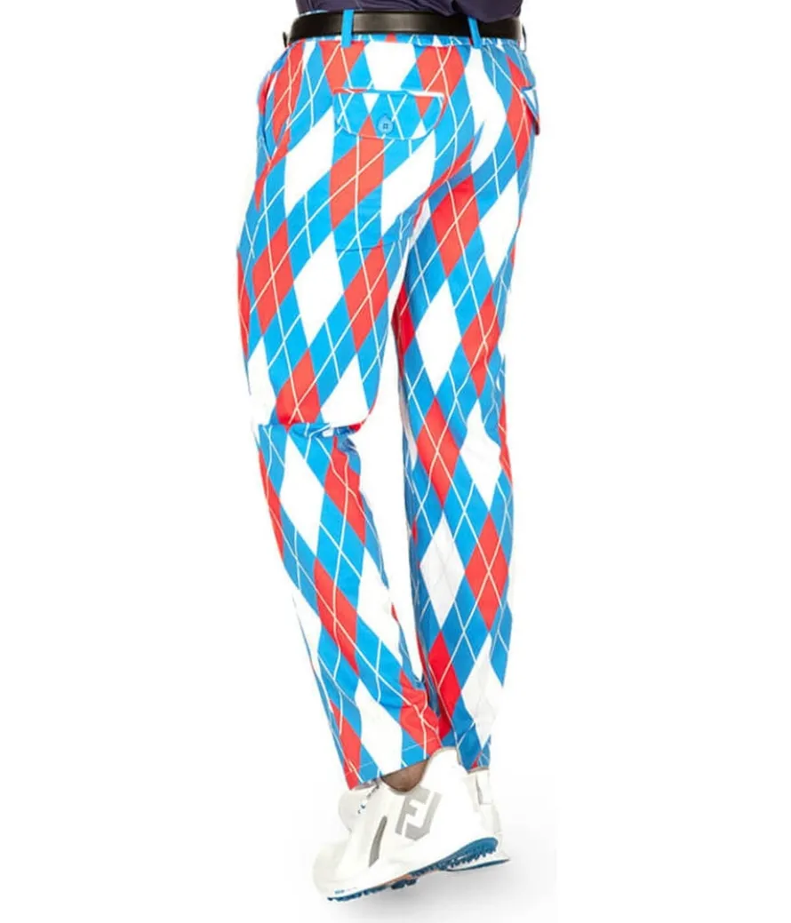 Men's American Argyle Golf Pants