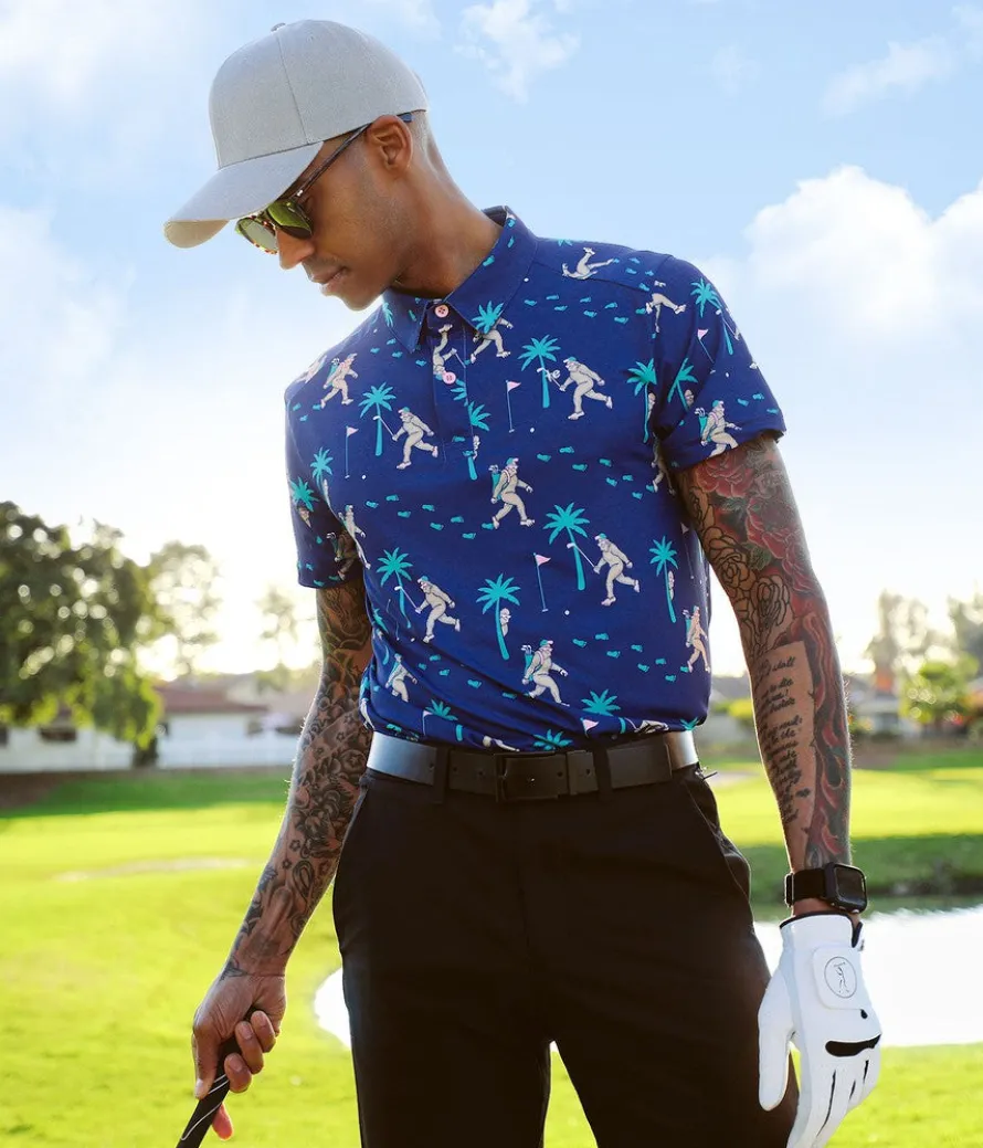 Men's Bigfoot Bogey Golf Polo