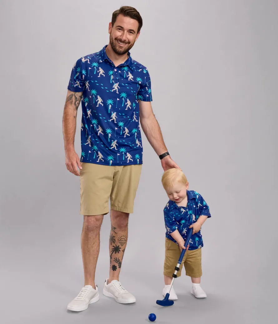 Men's Bigfoot Bogey Golf Polo
