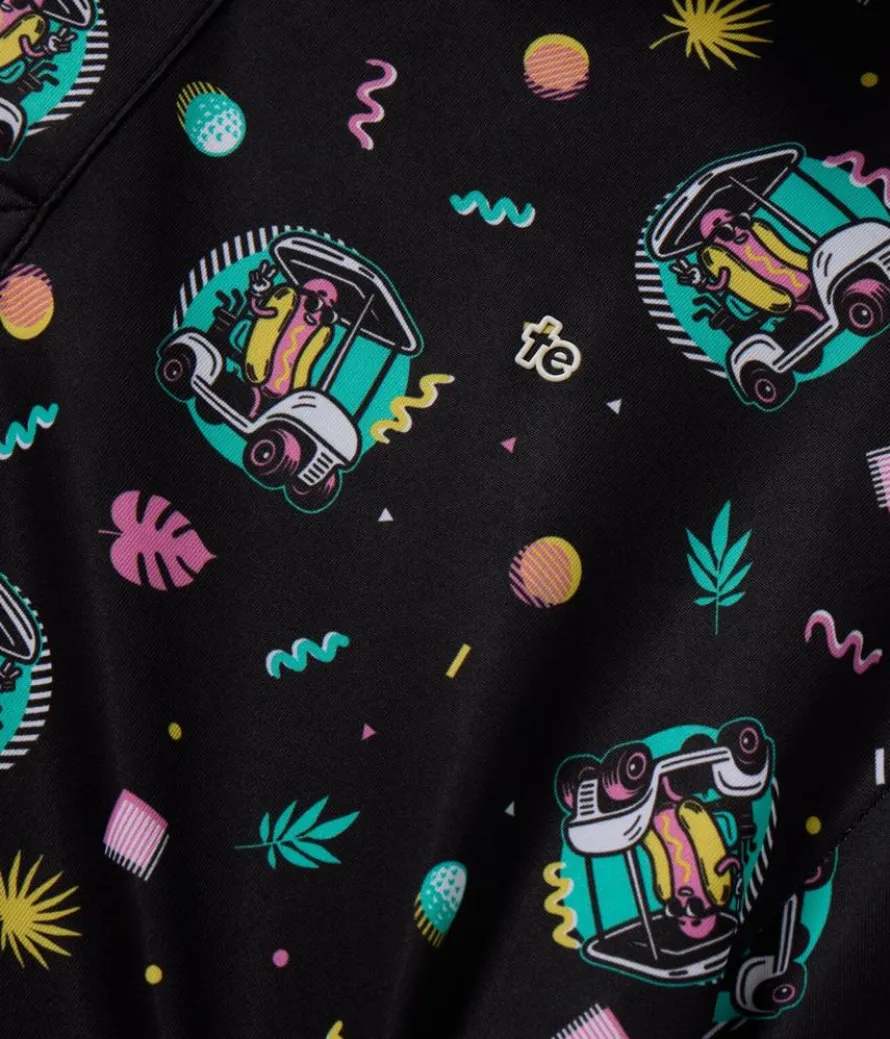 Men's Cart Dog Golf Polo