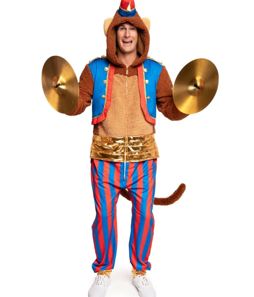Men's Clapping Monkey Costume