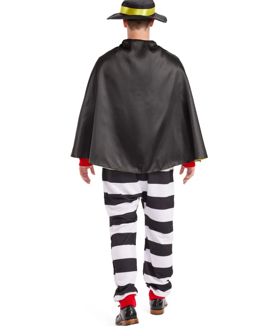 Men's Hamburger Thief Costume