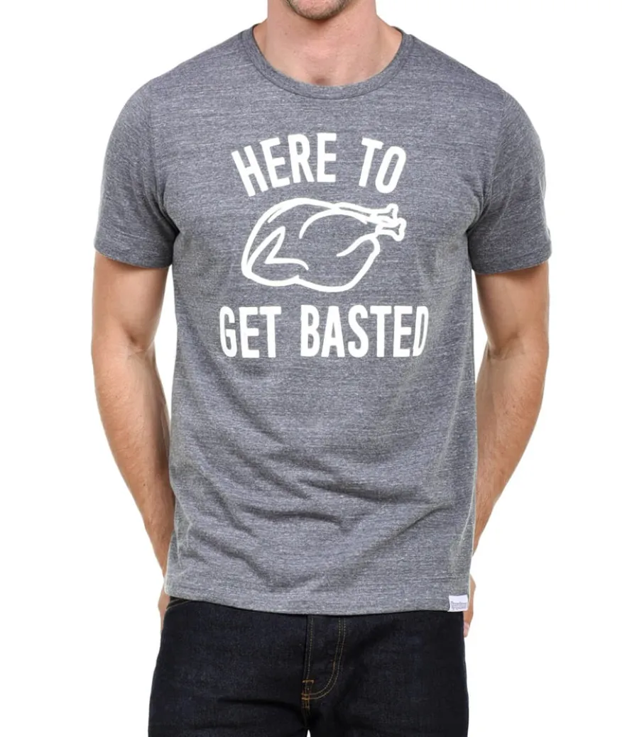 Men's Here to Get Basted Tee