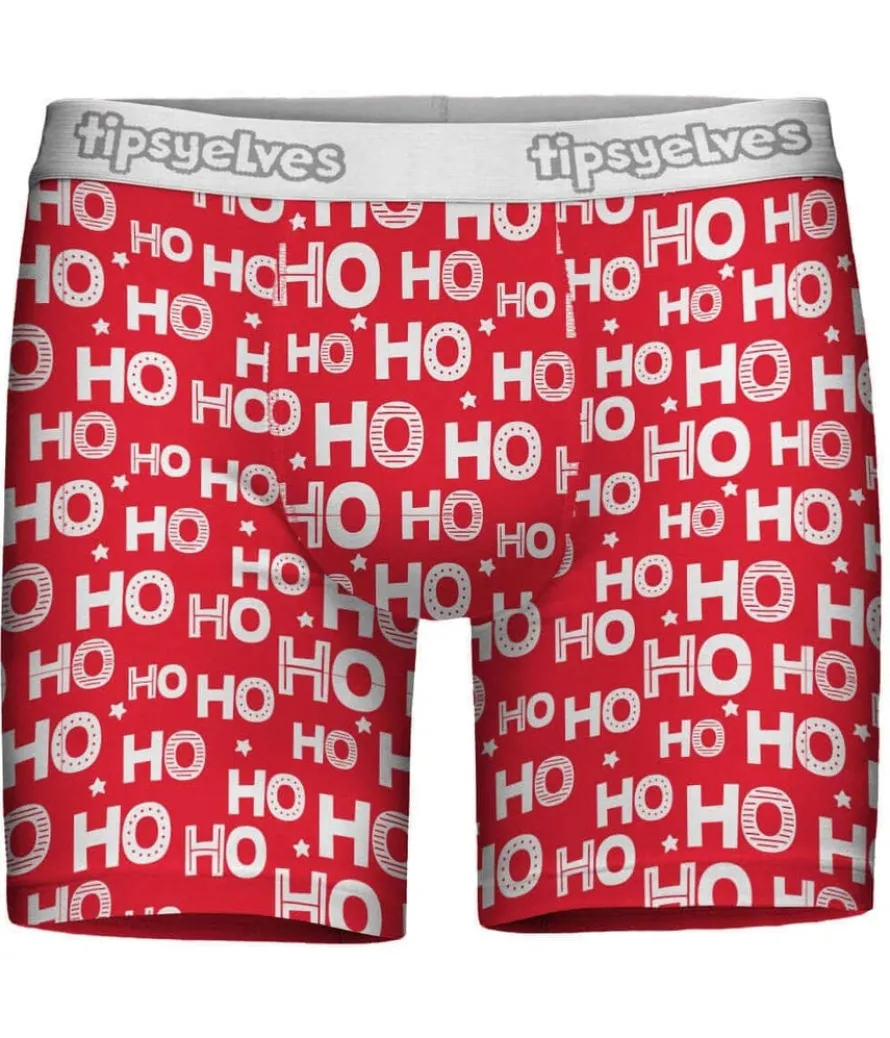 Men's Ho Ho Ho Boxer Briefs