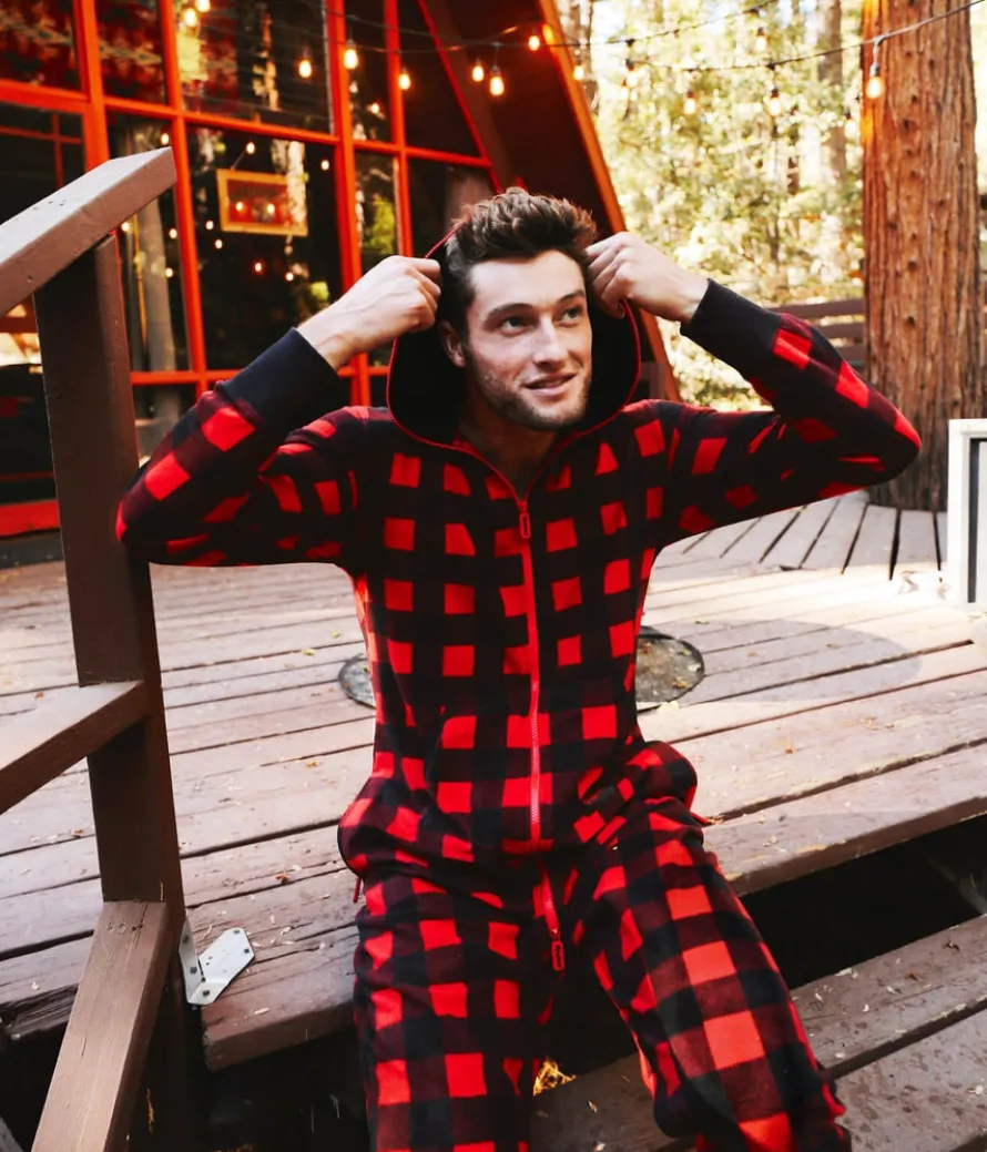Men's Lumberjack Jumpsuit