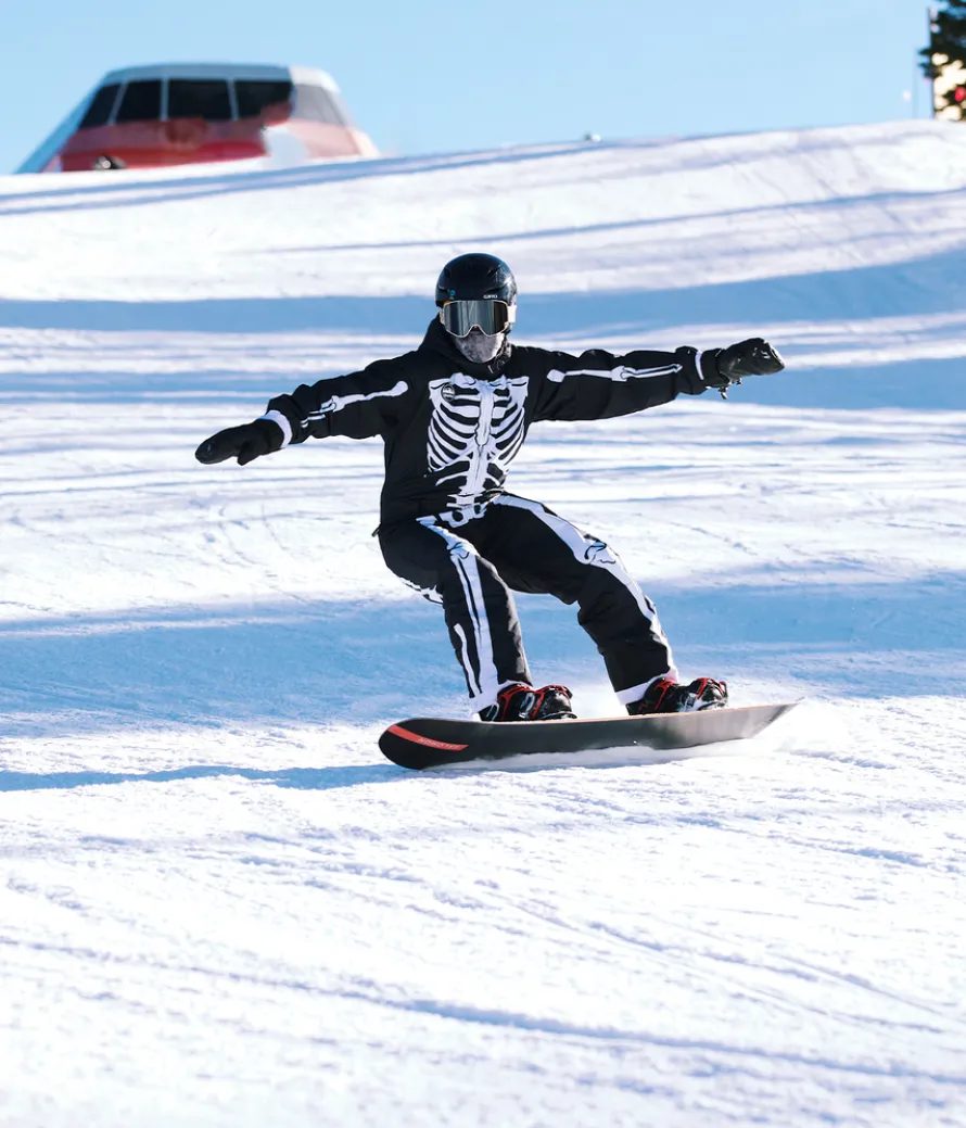 Men's Skeleton Snow Suit