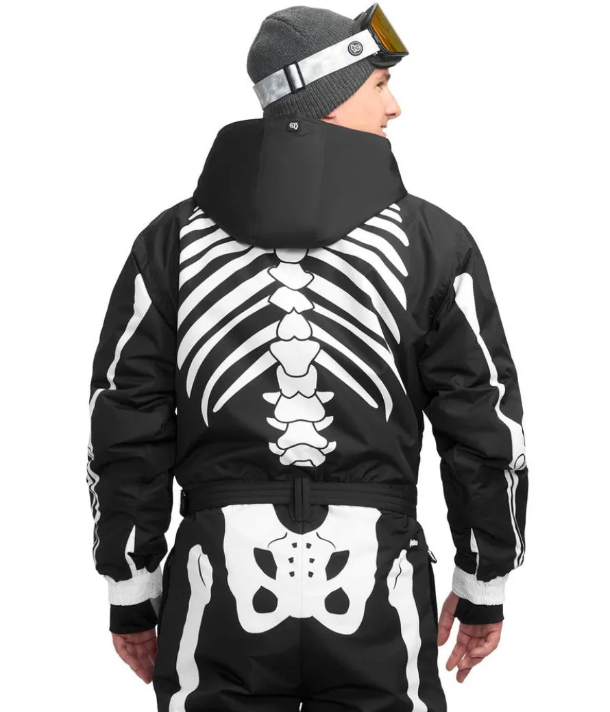 Men's Skeleton Snow Suit
