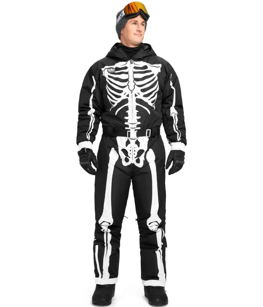 Men's Skeleton Snow Suit