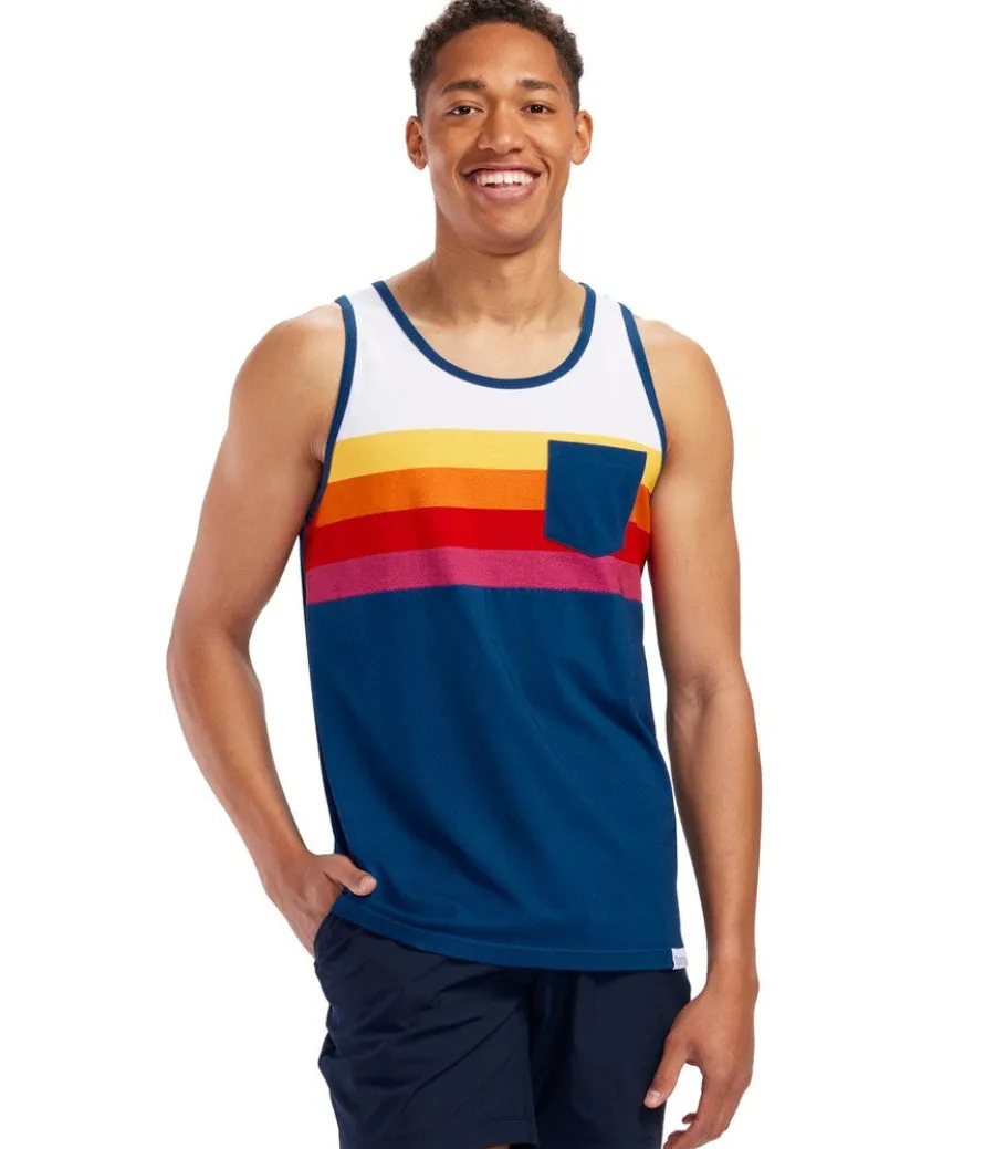 Men's Slice of Sunset Tank Top