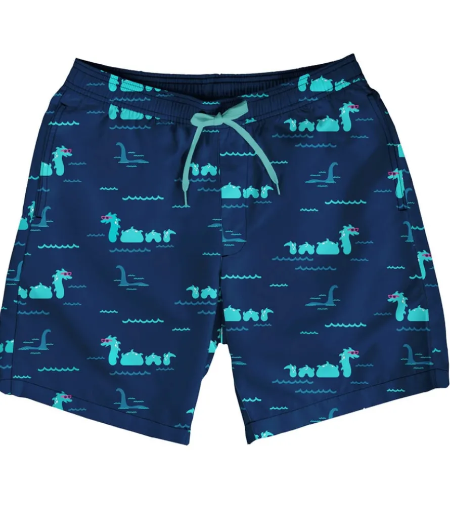 Nothin' But Nessy Stretch Swim Trunks - 7.5