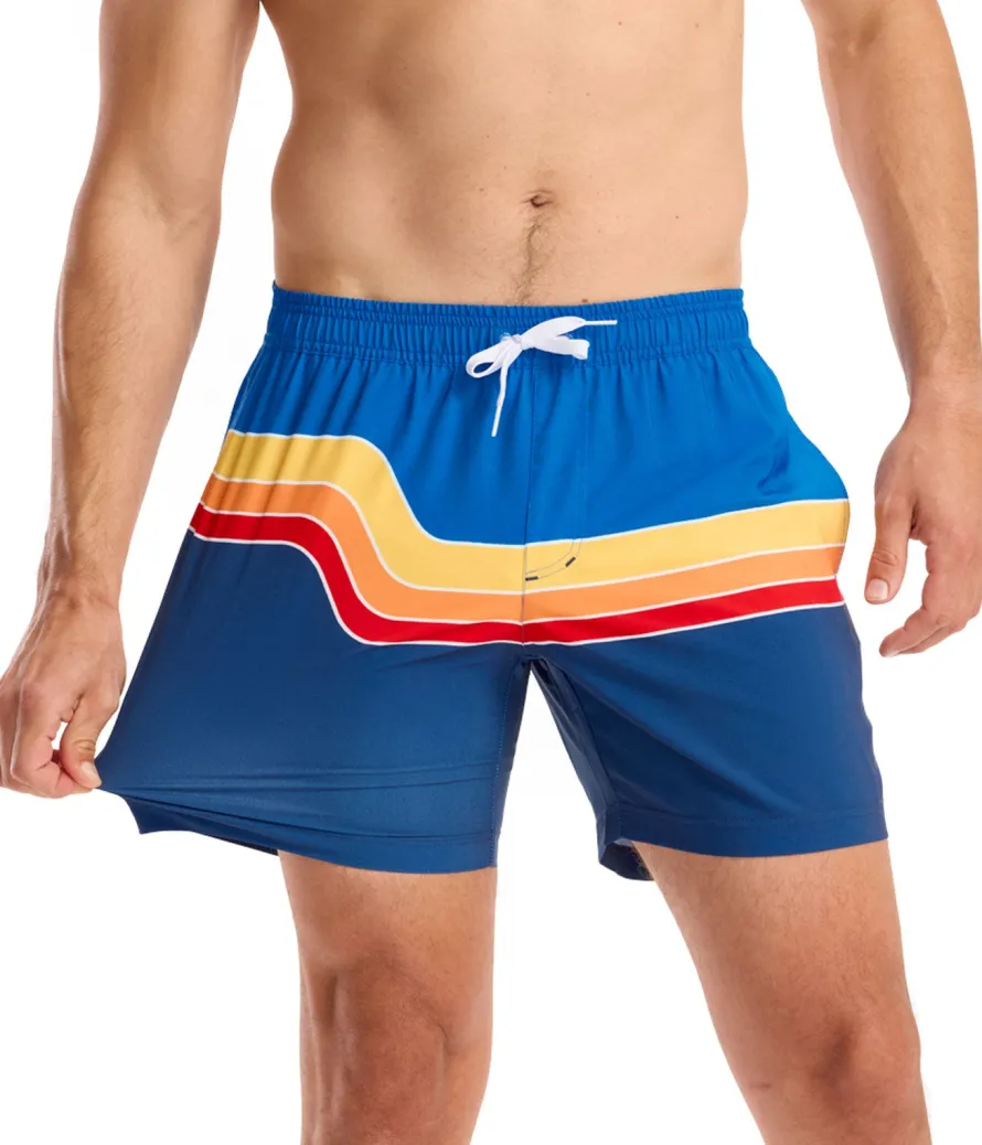 Retro Rider Stretch Swim Trunks - 6