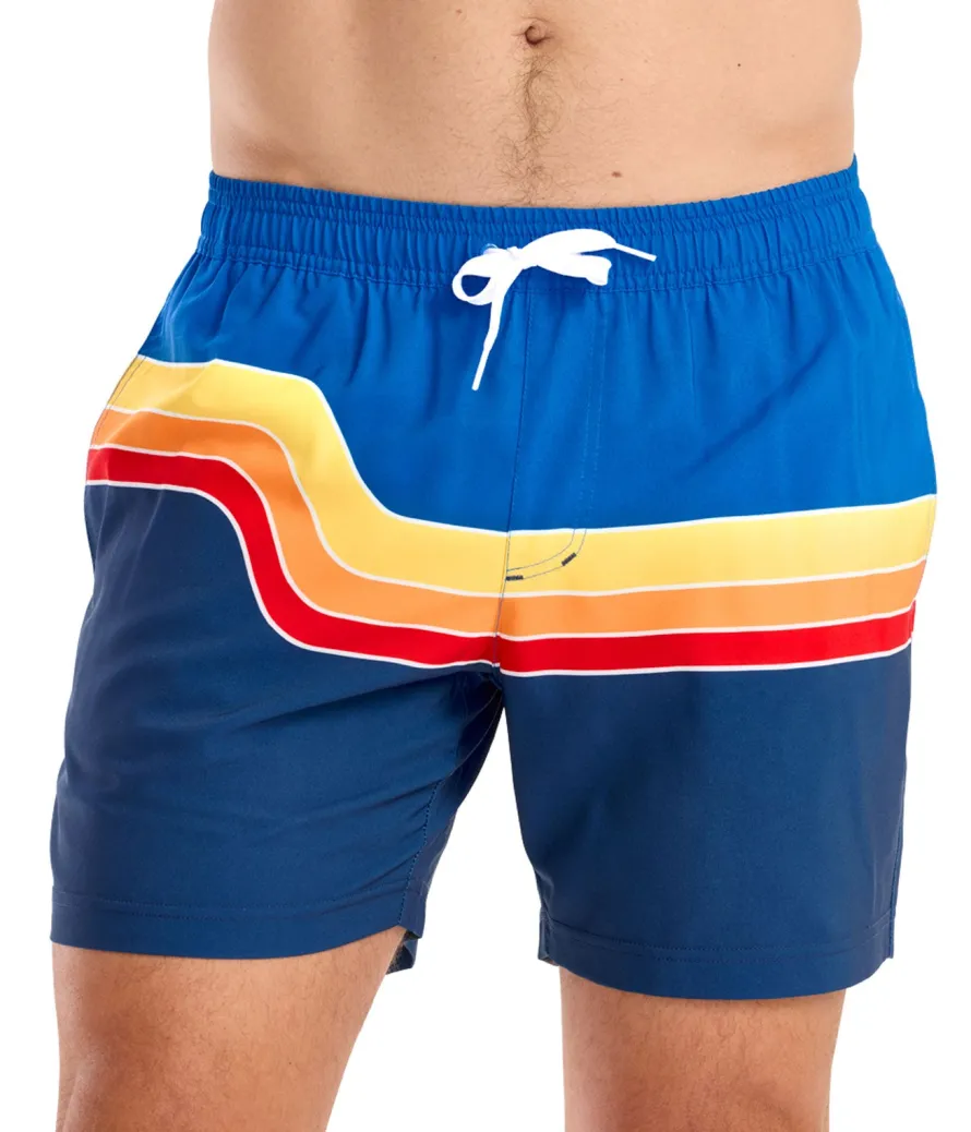 Retro Rider Stretch Swim Trunks - 6