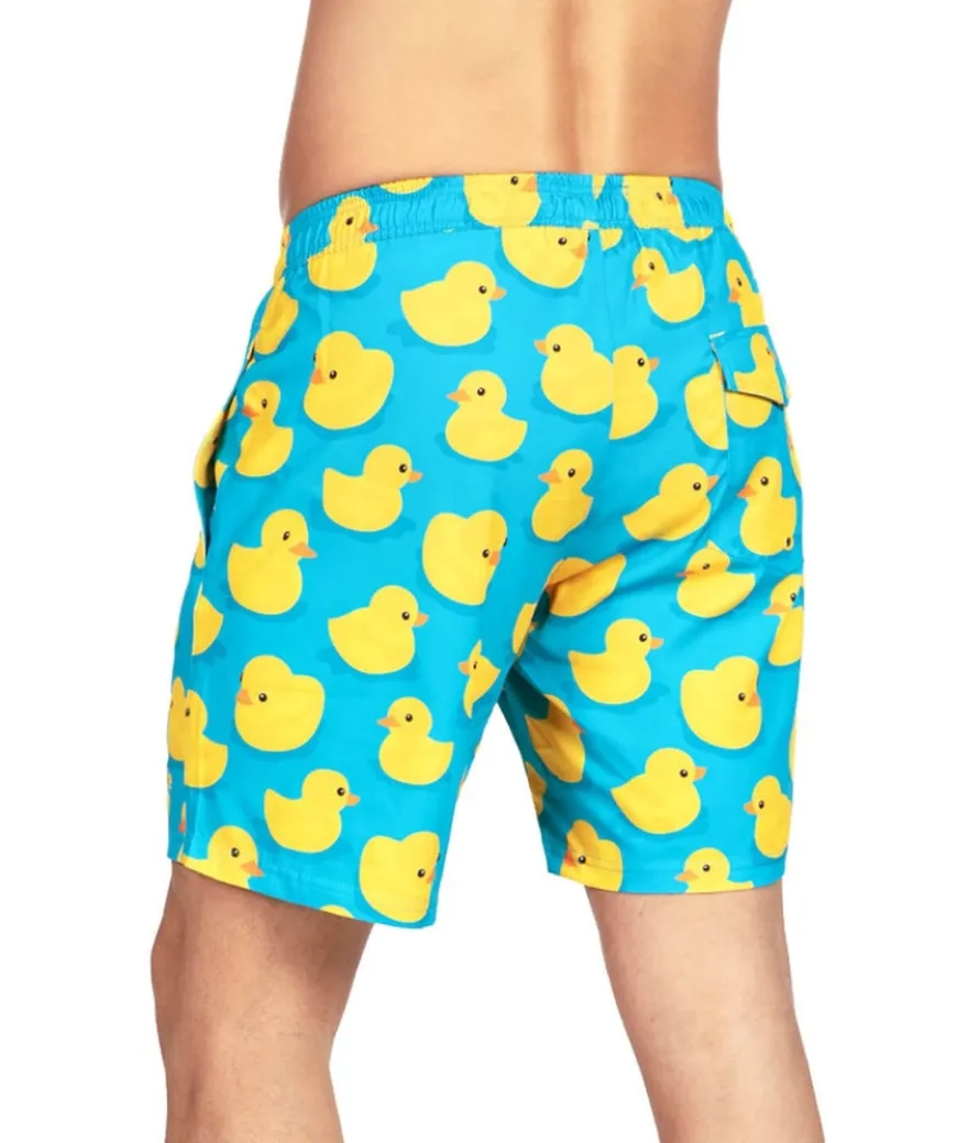 Rubber Ducky Stretch Swim Trunks - 7.5