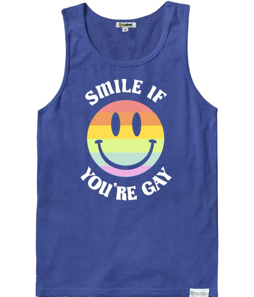 Smile If You're Gay Tank Top