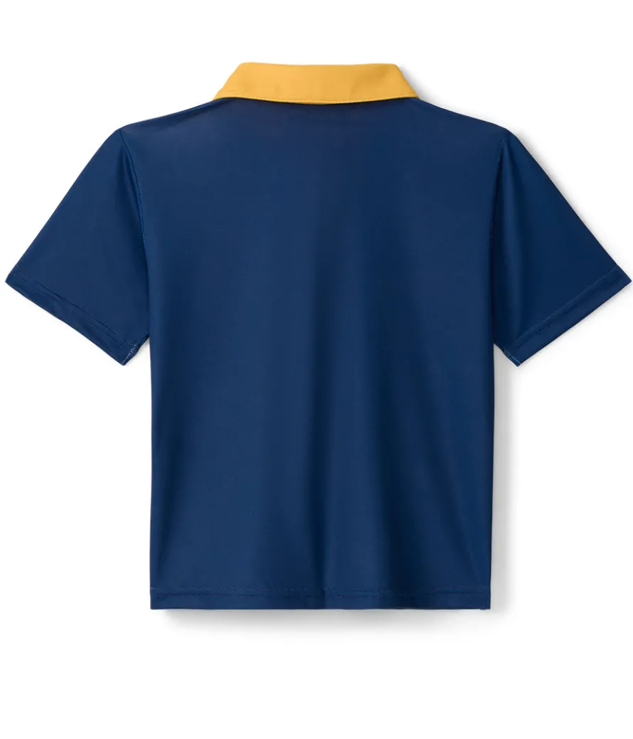 Toddler Boy's Slice of Sunset Golf Polo