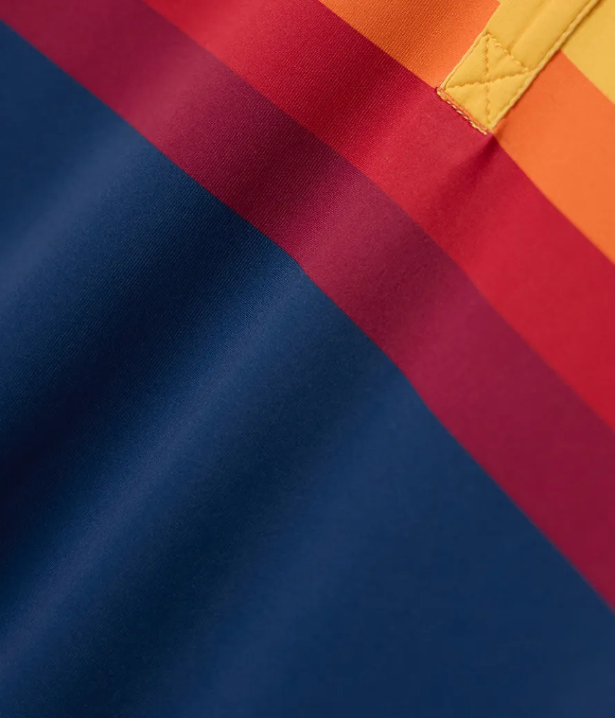 Toddler Boy's Slice of Sunset Golf Polo