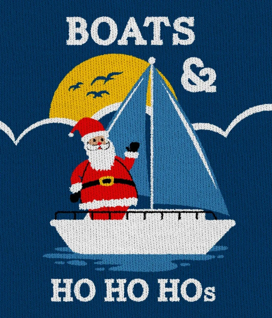 Women's Boats & Ho Ho Hos Ugly Christmas Sweater