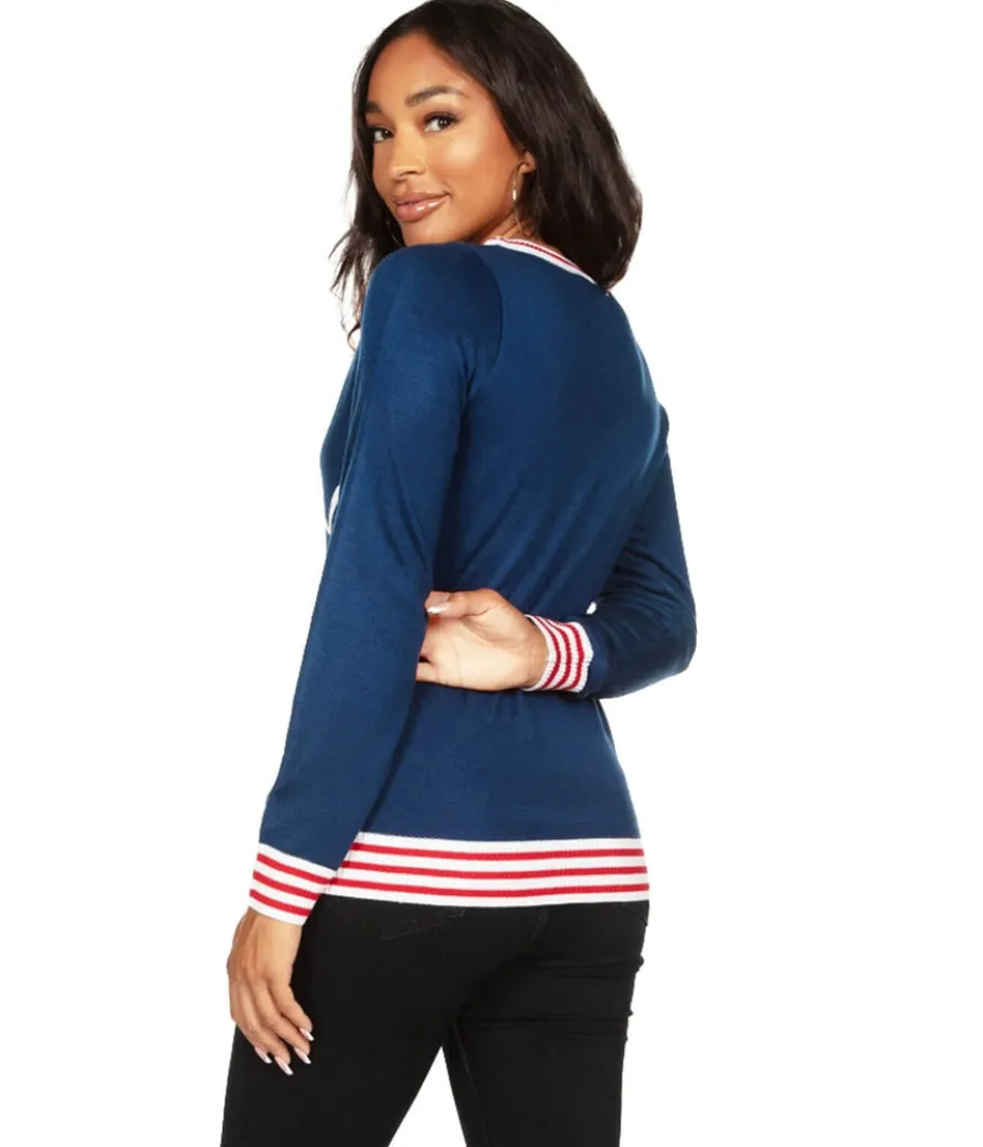 Women's Boats & Ho Ho Hos Ugly Christmas Sweater