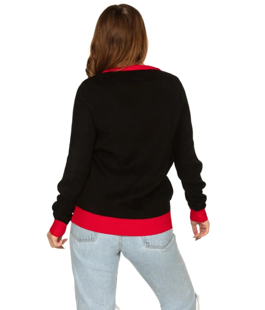 Women's Cactus Tree Light Up Ugly Christmas Sweater