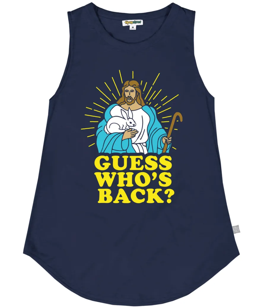 Women's Guess Who's Back Tank Top