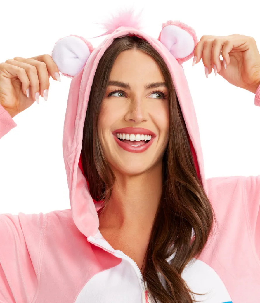 Women's 80's Cartoon Bear Costume