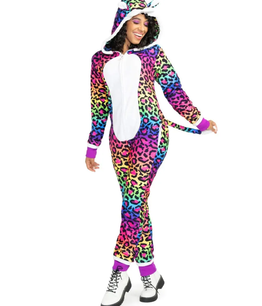 Women's 90's Leopard Costume
