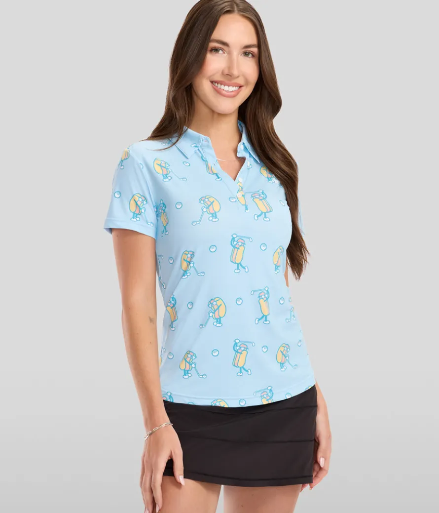 Women's Sizzlin' Swing Short-Sleeve Golf Polo