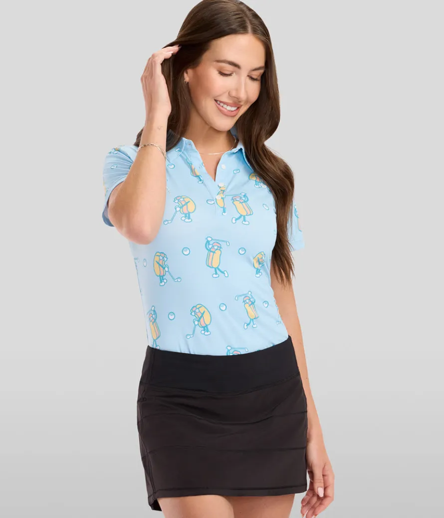 Women's Sizzlin' Swing Short-Sleeve Golf Polo