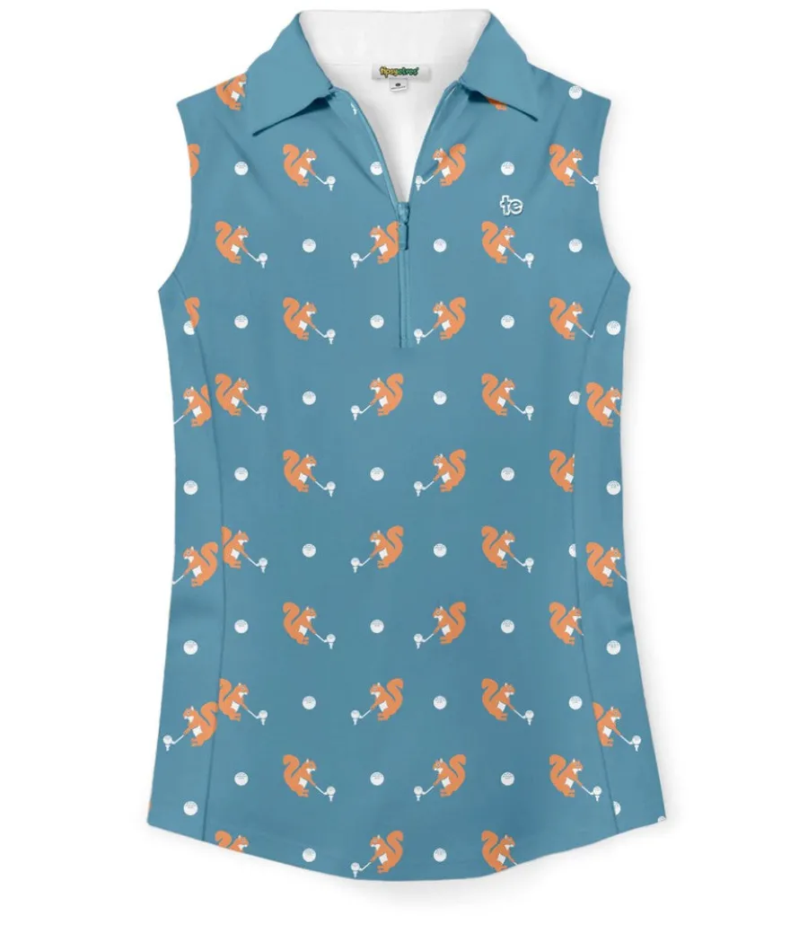 Women's Squirrel! Golf Polo
