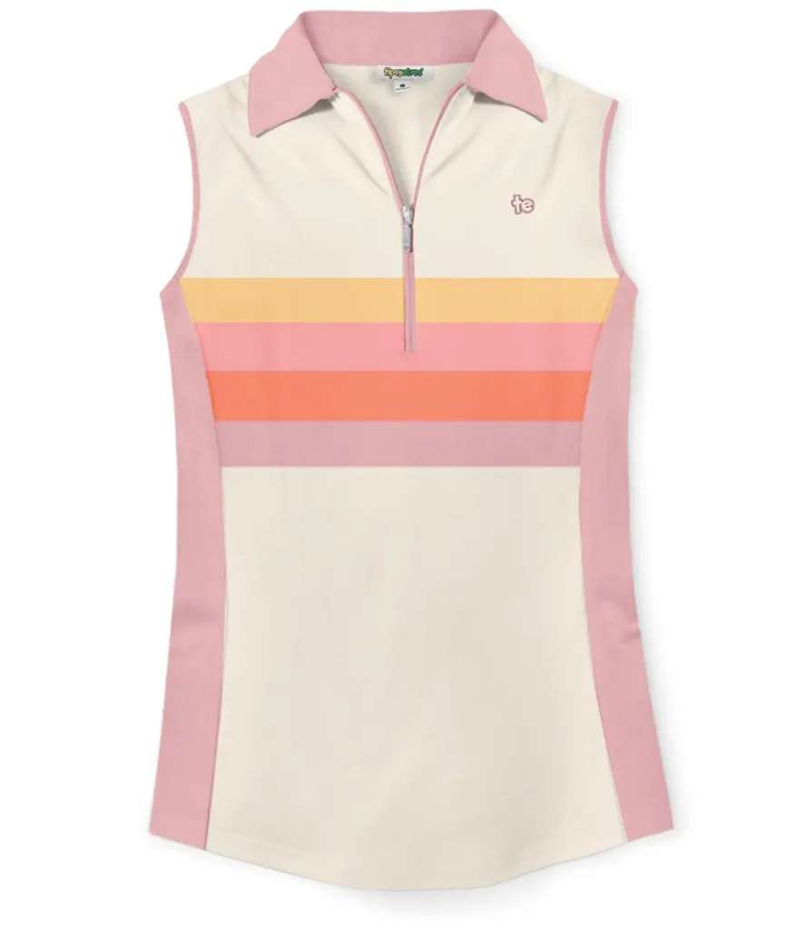 Women's Stroke of Sunset Golf Polo